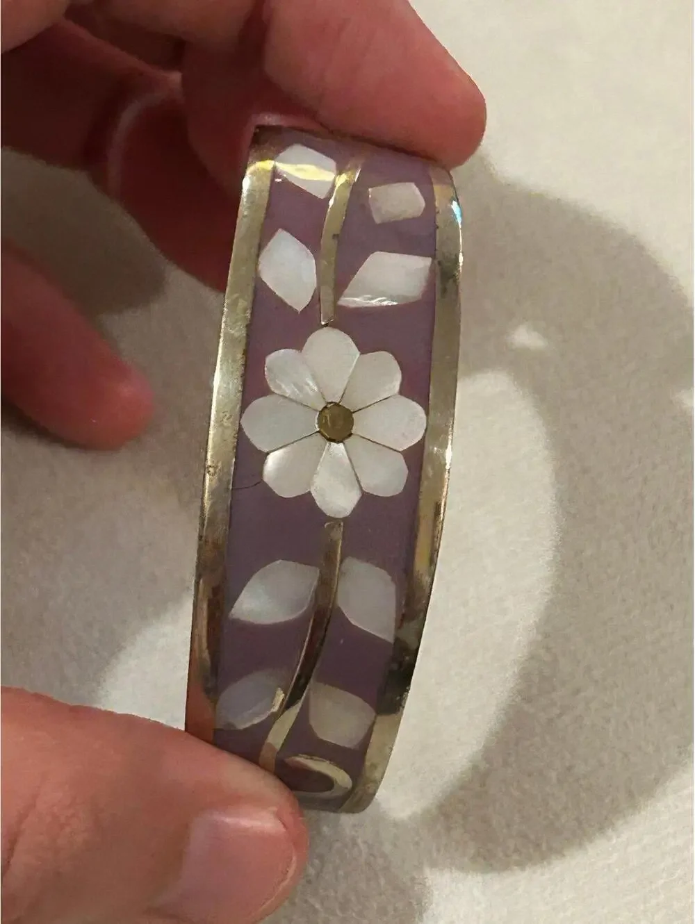 bracelet made in Mexico flower 925 sterling silver - Picture 1 of 12